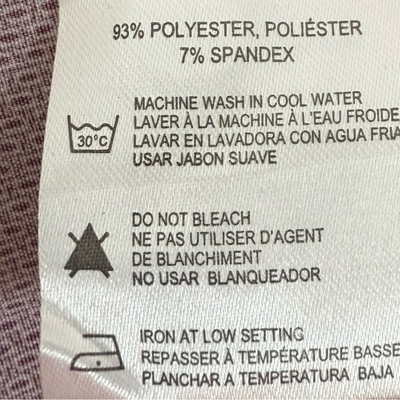 Report Collection X4 Performance Stretch Slim Fit Shirt Burgundy Small - Picture 2 of 10